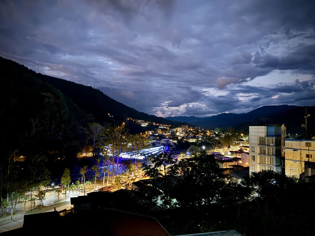 Vista de la ciudad de Zamora Ecuador
